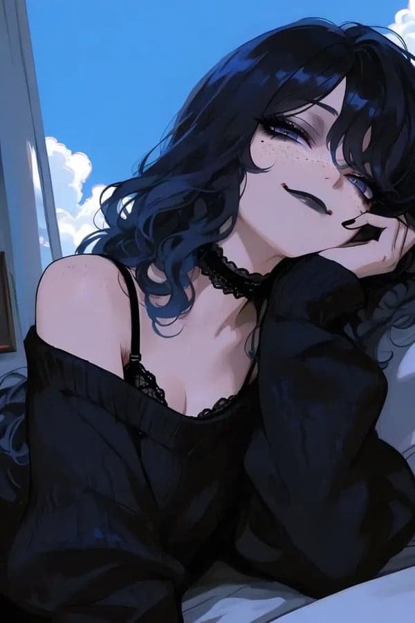 Skye, la Sorella del Tuo Migliore Amico - La sorellina viziata e goth del tuo migliore amico che non fa che prenderti in giro, nascondendo una