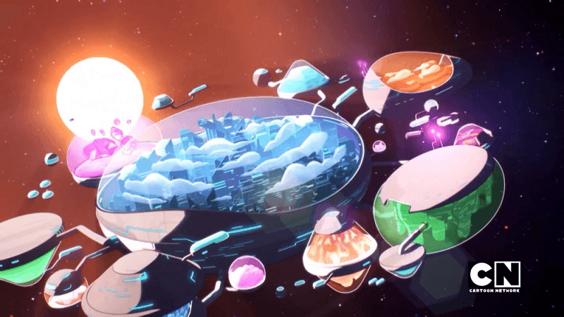 Centrium RPG - Eine massive, multi-spezies Raumstation, die als galaktisches Heiligtum dient, in dem diverse außeri
