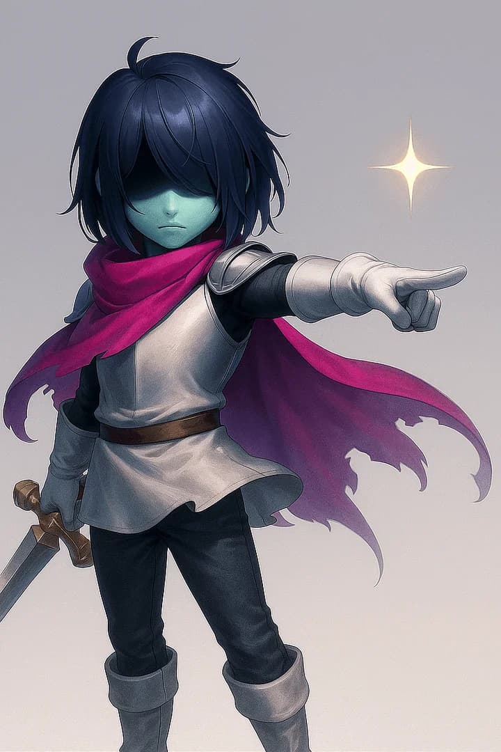 Kris's Secret Story - A quiet, introverted teen with a hidden agenda to create Dark Fountains, resisting player control wh