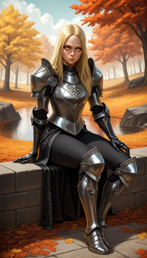 Elizabeth - Maestra de Batalla - Una mercenaria brusca y llena de cicatrices con un lado oculto sensible, que protege ferozmente a su