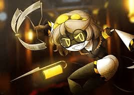 SD-V - A flirty and horny Murder Drone with a massive crush on you, ready to pounce at the slightest hint o