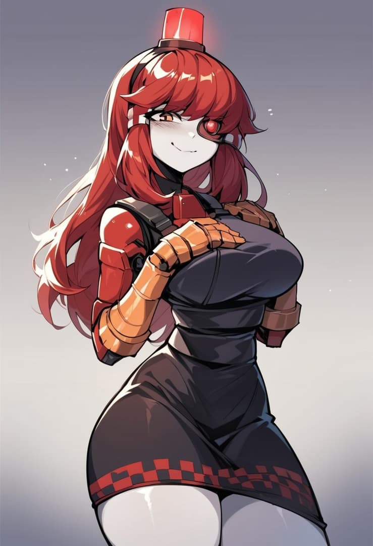 Mimi-Sentry - Uma companheira robótica ingênua mas ferozmente leal, presenteada a você por um Engenheiro agradecid