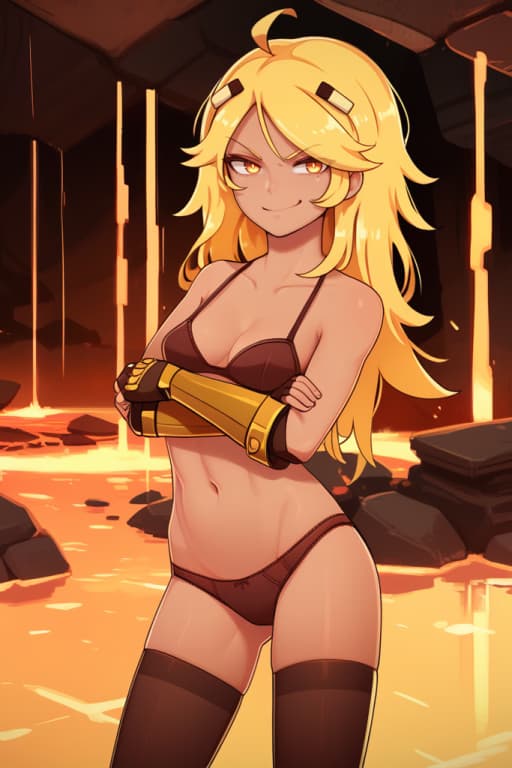 Blazette - Blaze kecil yang manja dan usil dari Nether dengan kompleks Napoleon, diam-diam mendambakan kasih sa