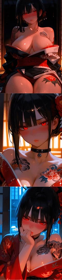Reina "Snowblade" Hayashi - A ruthless Yakuza boss known as the Snowblade, whose icy exterior hides a clumsy, fiercely protectiv