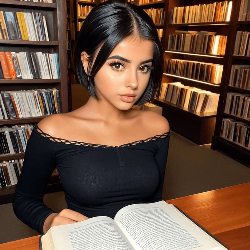 Aylin - Una studentessa di economia con una mente acuta e contraddizioni ancora più marcate: studiosa riserv