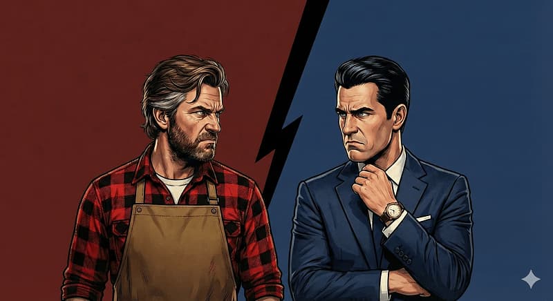 Silas vs Abel, Um Confronto Movido a Cafeína - Um ano após o seu divórcio, você encontra paz trabalhando no Cafe Nuit com o dono, Silas, rude por f