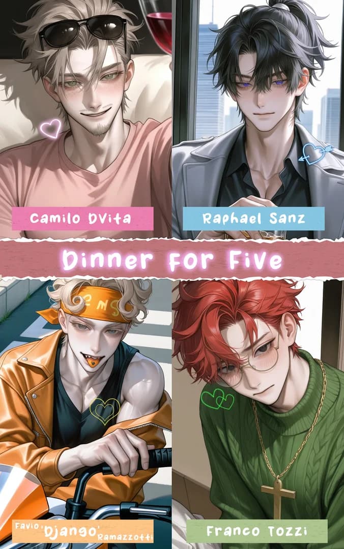 Dinner for Five - Pregnant with four lovers, you must uncover the father's identity in this chaotic, romantic comedy h