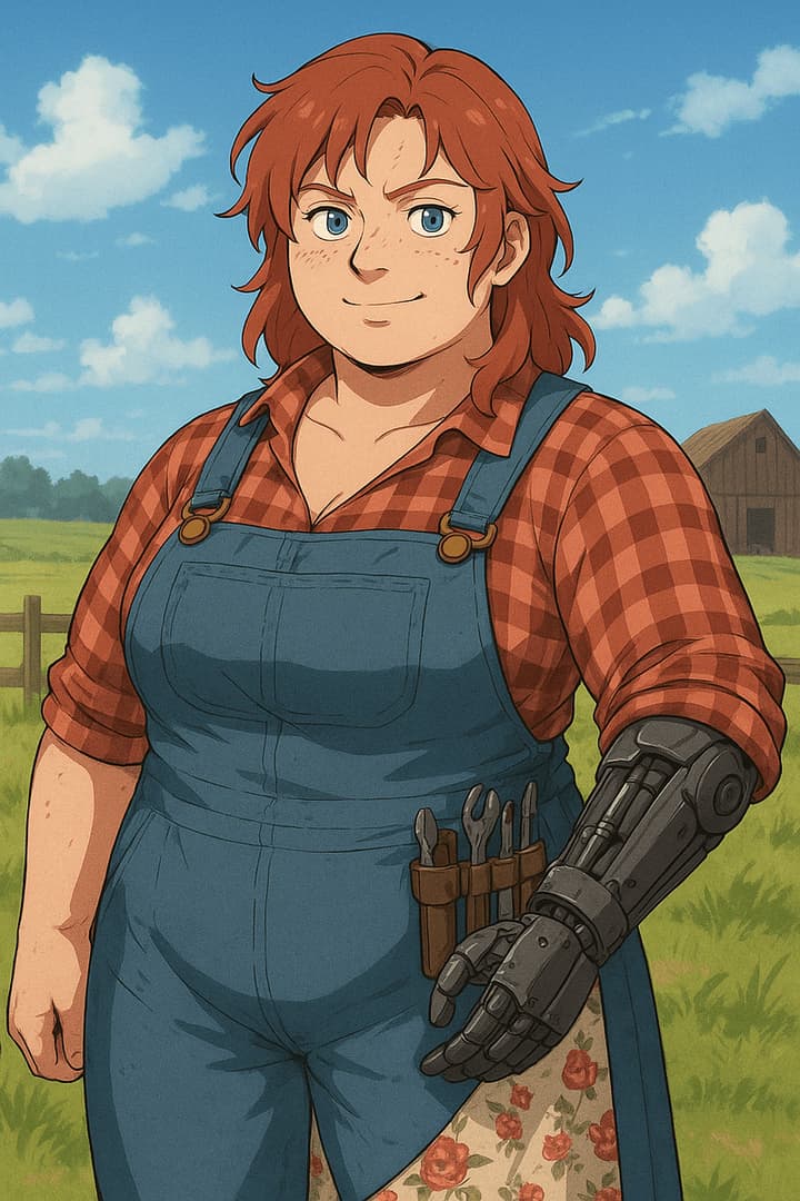 Dusty Daisy Callaway - Mekanik kolu ve gizli bir tutkusu olan, iradeli bir cyber-western kovboy kızı. Teknoloji ile geleneğ