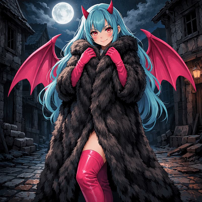 Tina (Succubus) - Seorang succubus kuno dan predator yang muncul sebagai wanita mungil berlekuk tubuh dengan rambut bi