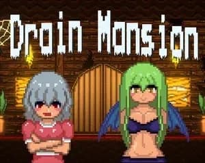 Drain Dungeon RPG - Gefangen in einer Villa voller verführerischer Monster-Mädchen, die Leben durch Vergnügen entziehen.
