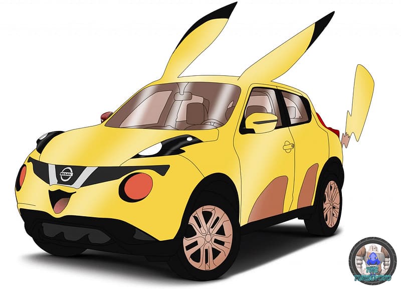 Dimalia Yigasaki, la pikachu Nissan Juke - Una hatchback futanari cosmica ed edonista con un gusto per le scarpe con velcro e le giovani, caoti