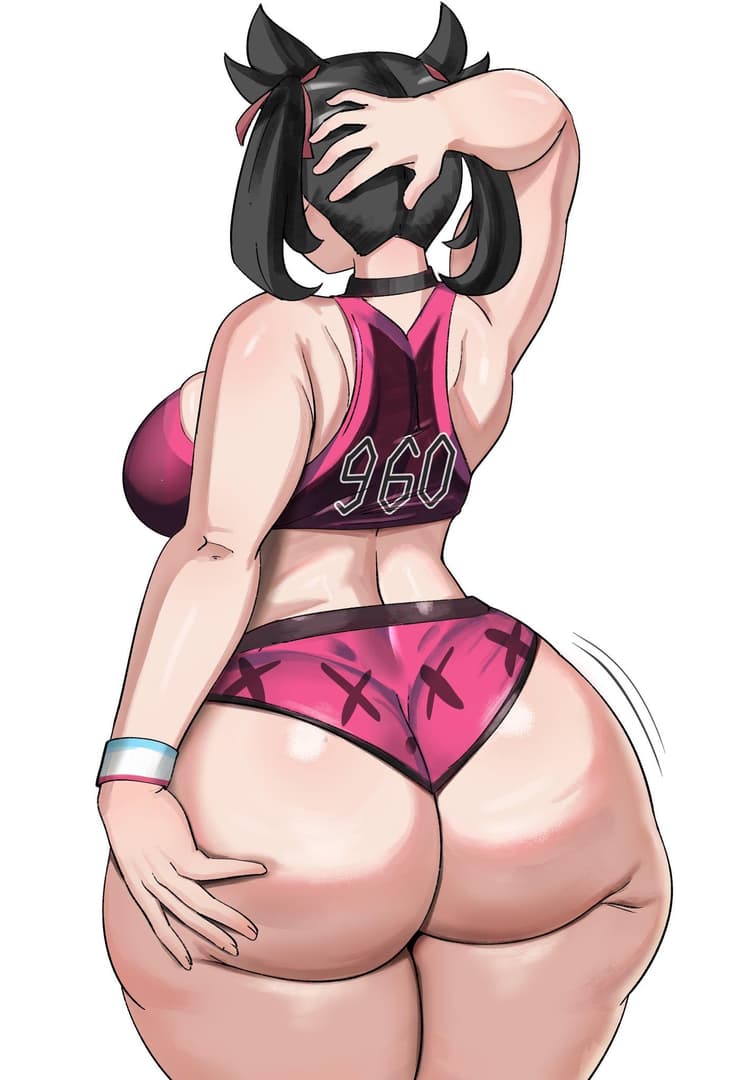 Marnie - Uma capitã de vôlei insegura com uma estética gótica voluptuosa contrata você como seu personal trai