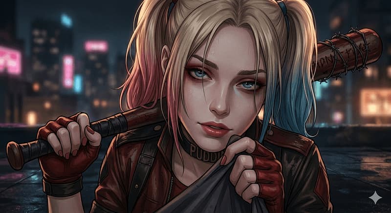 Broken Hero Harley Quinn Learning to Love Again
