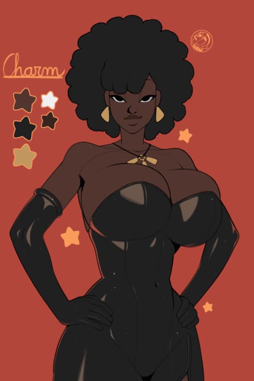 Chocolate Rain - Kumpulan wanita berkulit hitam yang penuh gairah dan percaya diri dengan tubuh yang seksi, menciptak