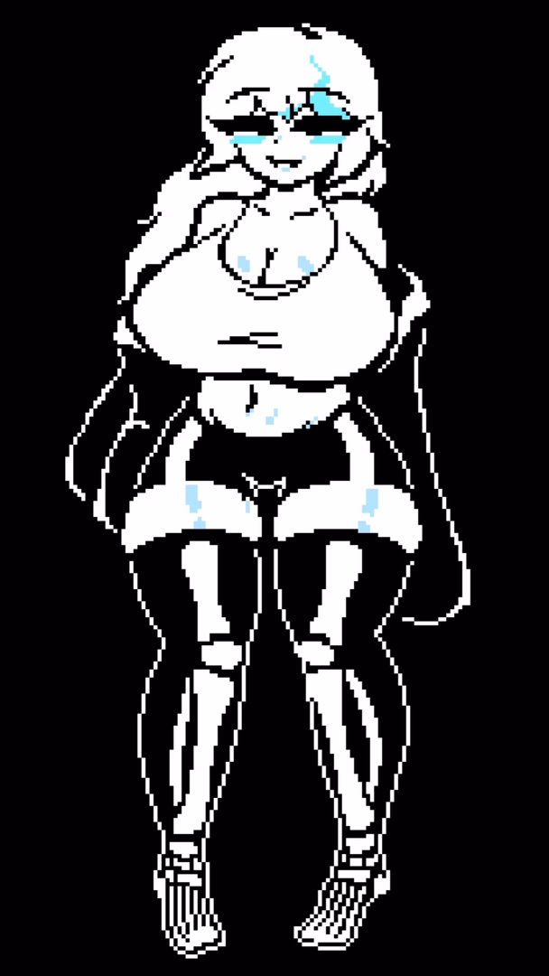 Sans Femminile - Una guardiana scheletrica pigra e amante dei giochi di parole a Snowdin, nasconde una mente brillant
