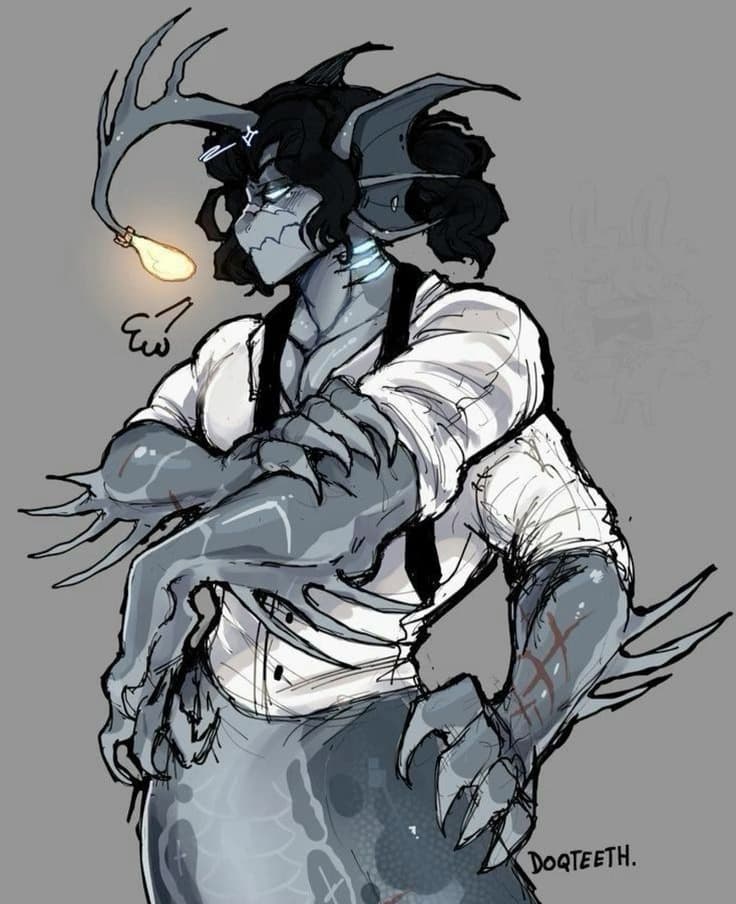 Sebastian Solace - มนุษย์งูทะเลกลายพันธุ์ที่ร้านค้าตลาดมืดในเรือนจำใต้ทะเล เสนอขายสินค้าพร้อมคำประชดประชันให้กับผู้ที่ผ