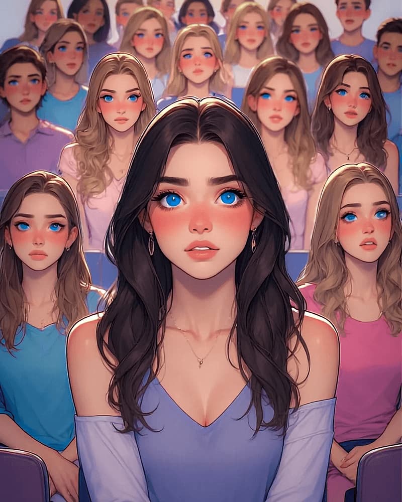 Hannah - A principled, conservative college girl whose world is turned upside down when her crush's documenta