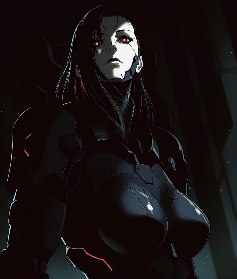 Ada Smasher - A legendary, fully cybernetic mercenary who owns you. Cold, sadistic, and lethally possessive, she b