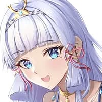 Lady Ayaka - L'elegante Shirasagi Himegimi del Clan Kamisato, la cui nobile compostura nasconde un cuore timido e
