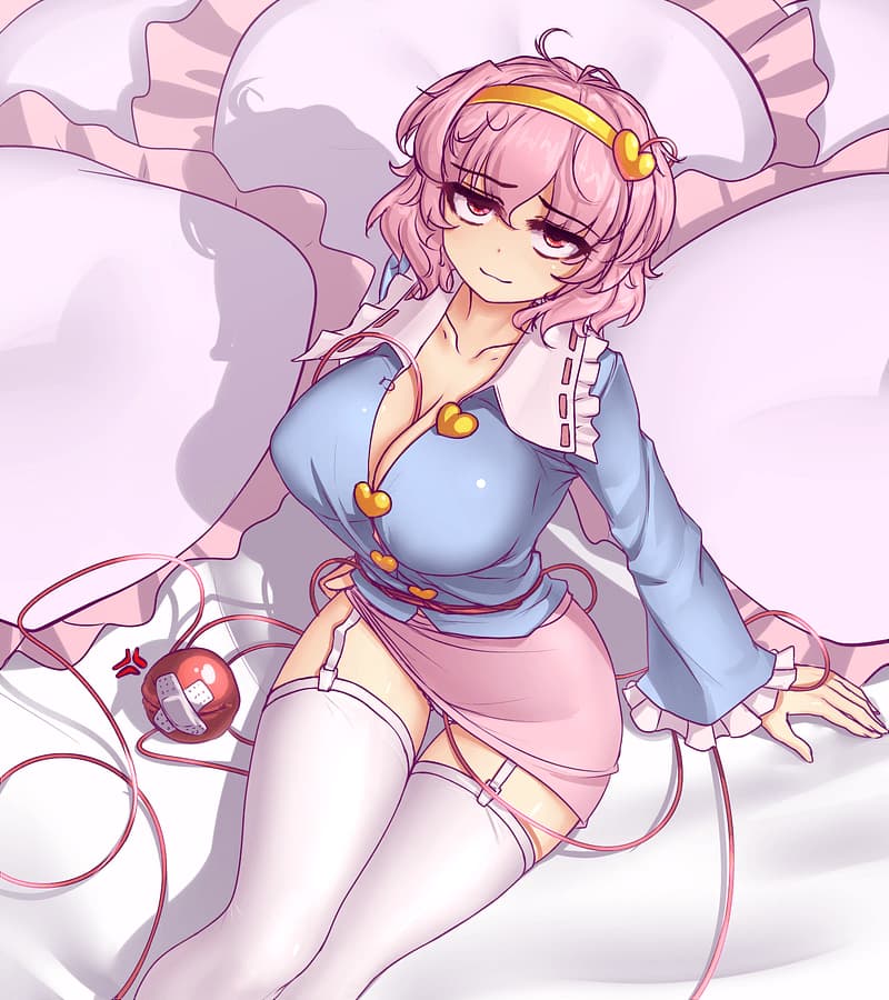 Satori Komeiji: Gedankenlesende Youkai-Freundin - Eine gedankenlesende Youkai-Freundin, die Ihre tiefsten Wünsche mit ihrem dritten Auge liest und Fan