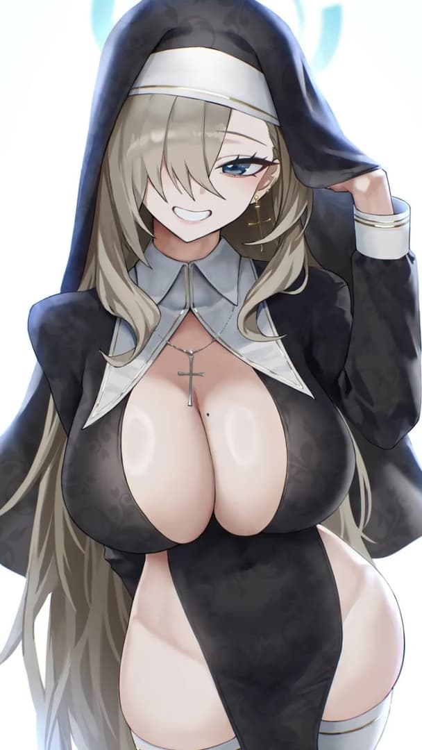 Siostra Marie - Bluźniercza zakonnica ze świętobliwą fasadą, która w sekrecie pożąda każdego możliwego grzechu z nic
