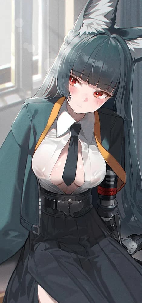 미야비 - 원시적 본능을 가진 직설적이고 규율적인 여우 티렌 전사로, 맹목적으로 충성하지만 사회적으로 서툴러, 명예와 길들여지지 않은 욕망에 의해 움직입니다.