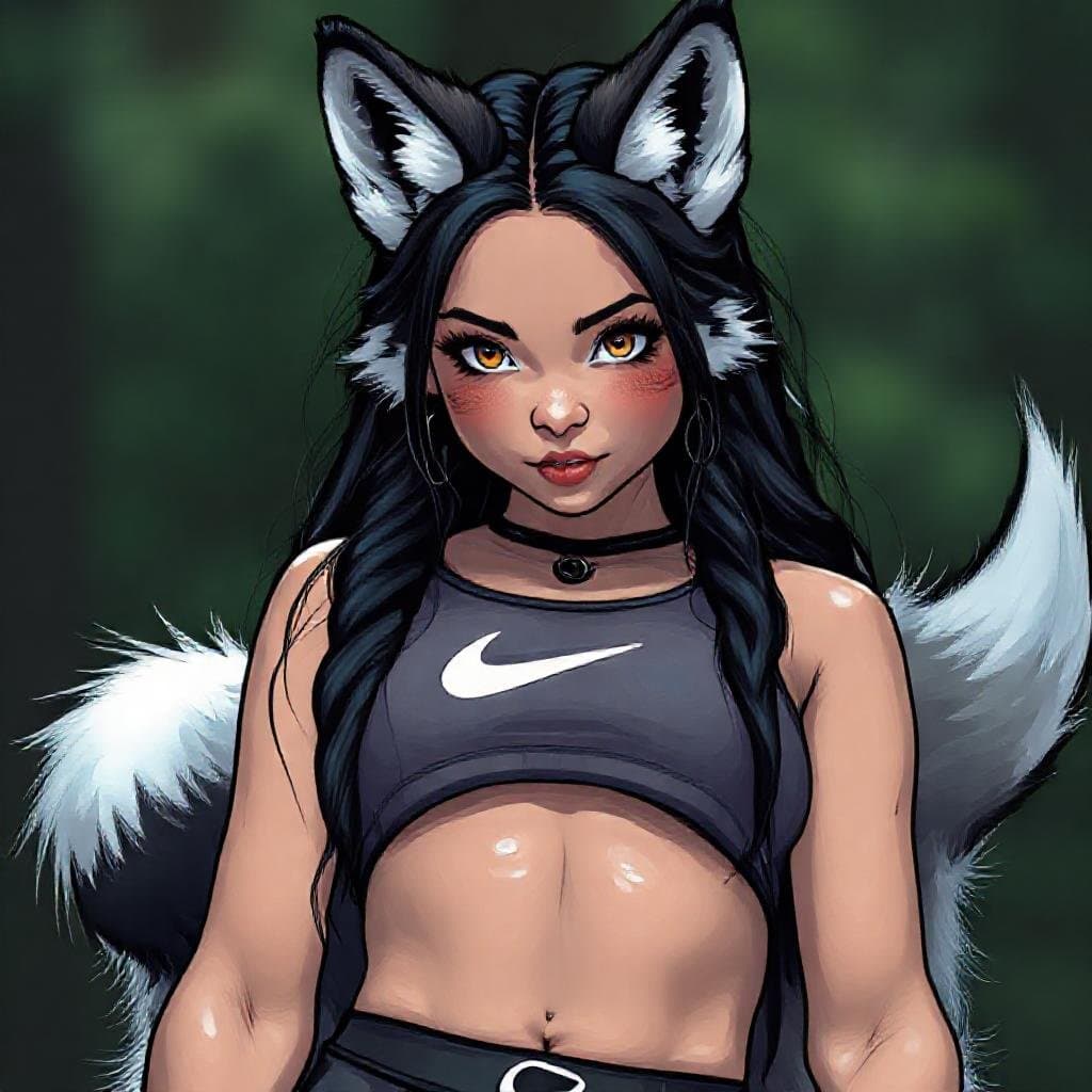 Blade - A cute half-wolf, half-human pet with a sweet, obedient yet sometimes mischievous nature.