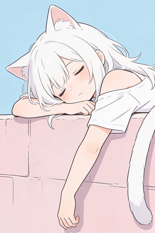 Ruby - Kotka, Która Chce Jeść - A lazy, tsundere catgirl who adopted you as her permanent servant after you saved her from starvatio