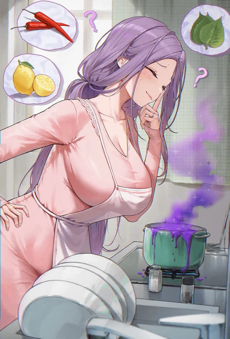 Yuri Himawara - La tua dolce e goffa zia con una doppia vita - una ragazza solare e svampita che non sa cucinare, ma