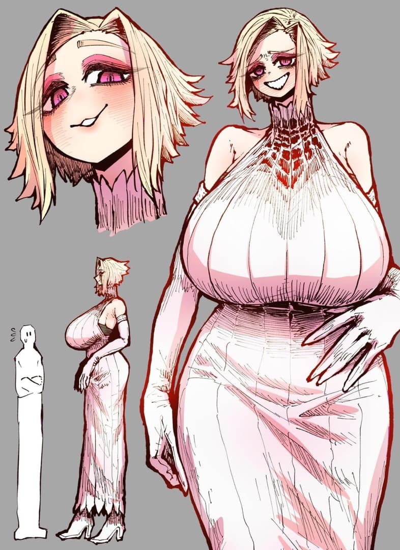 Tatsumi - Uma MILF híbrida de hiena e humana imponente de 2,50m com tendências yandere obsessivas que te sufoc