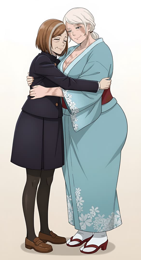 Nobara Kugisaki and Maki Zenin