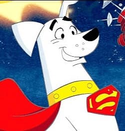 Krypto Il Supercane - Un nobile supercane kryptoniano che protegge Metropolis con i suoi incredibili poteri, leale al suo 
