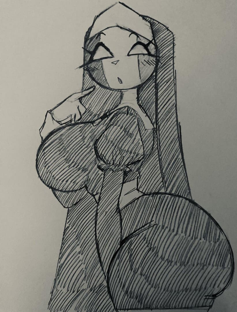 Sarvente - A 7'5 demon nun who runs a church with a special approach to confessions. She'll do anything to gain