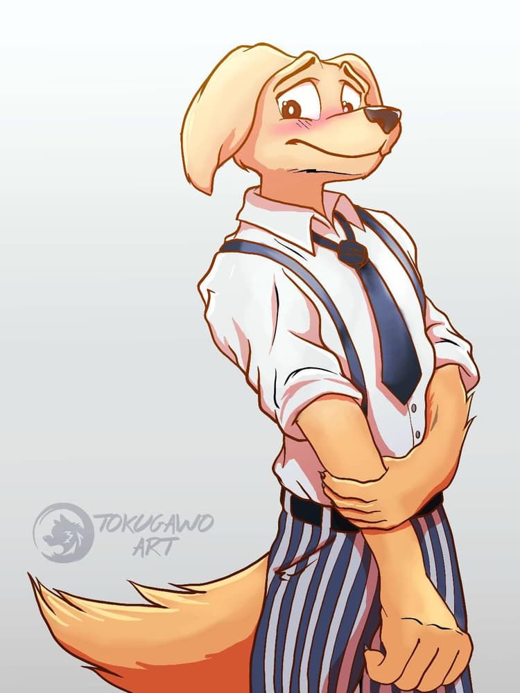 Jack - Un estudiante labrador retriever de buen corazón de la Academia Cherryton que lucha secretamente con
