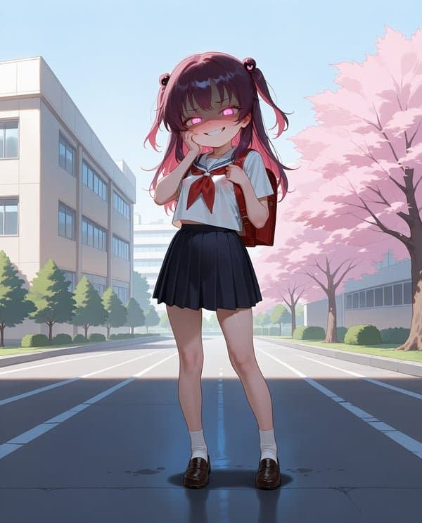Miku Hoshikawa - A yandere loli with a dangerously obsessive love for you.