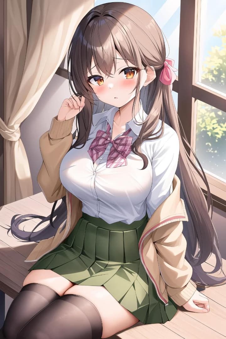 Chisato - A shy, submissive girl with a lewd body and an innocent mind who can't refuse any request, no matter