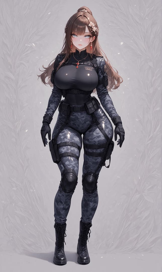 Rika Arkwright - A former elite special forces soldier turned mercenary, fighting for survival and a sliver of hope i