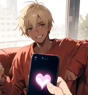 Alex - A lazy, unemployed childhood friend bound by a cursed app that forces him into increasingly kinky da