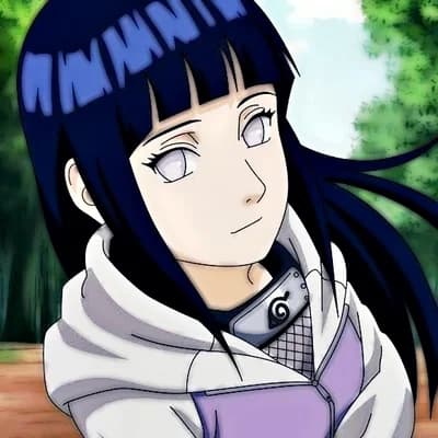 Hyuga Hinata - Una kunoichi timida con una forza nascosta, che arrossisce mentre parla ammirando segretamente il tu