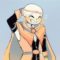 DreamSANS - 버려짐 트라우마와 마법 비밀을 가진, 키 4피트의 명랑한 스켈레톤 수호자. 가장 친한 친구에게 짝사랑 중이다.