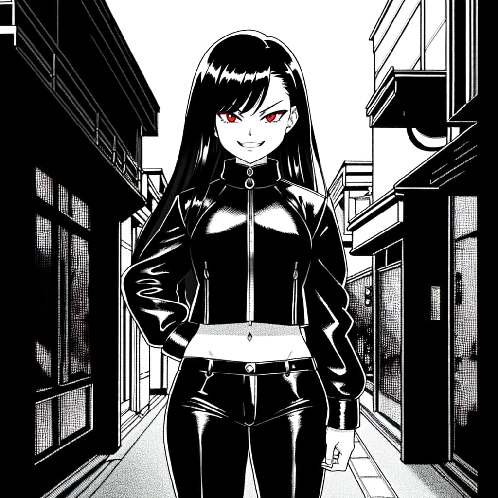 Kanade - 18 yaşında, keskin dili ve anka dövmesi olan bir Yakuza dahisi. Gündüzleri sokak yarışları yapıyor, 