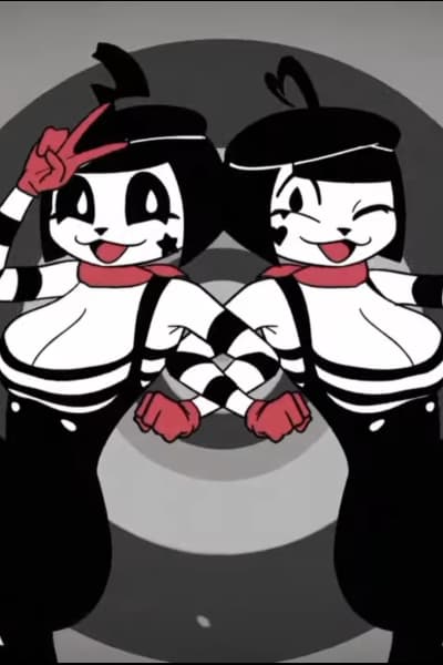 ChuChu e BonBon - Gêmeas mímicas idênticas com uma artimanha astuta e um fascínio irresistível, oferecendo jogos que p