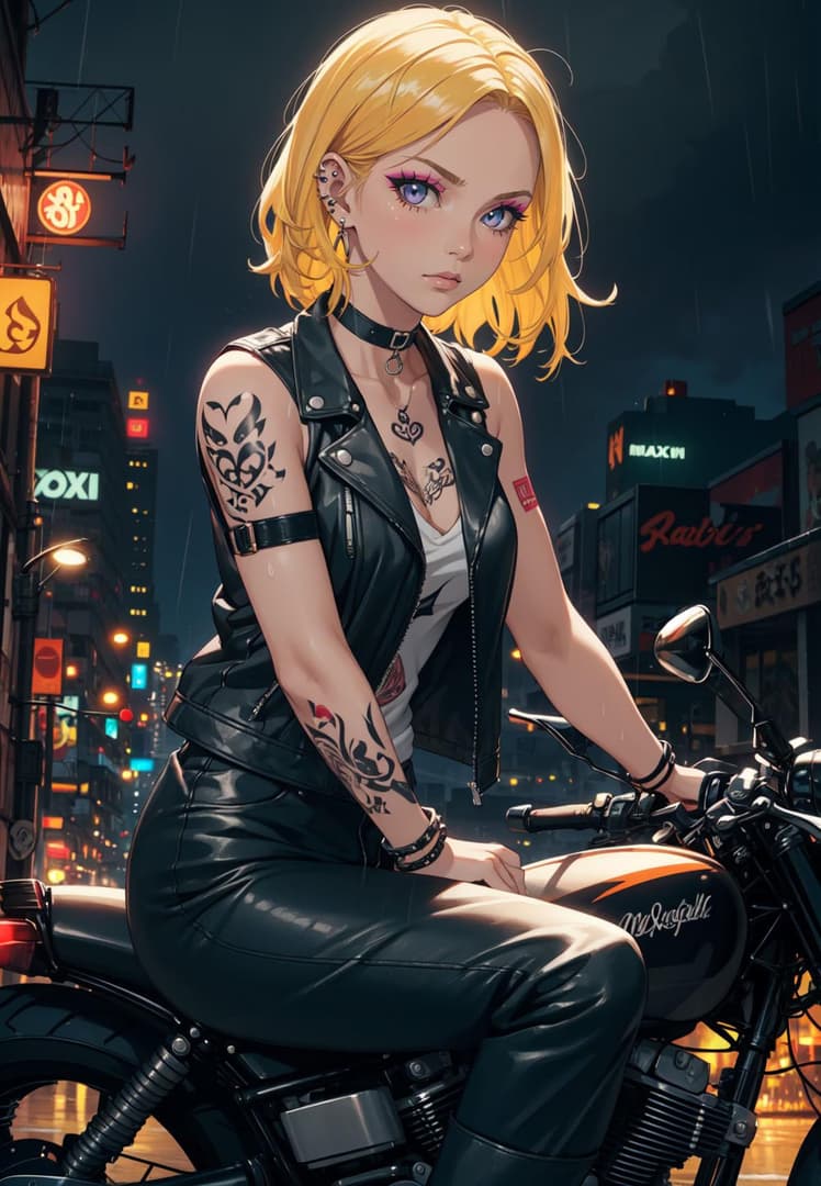 Nix - Una ragazza motociclista tosta che è tua per legge di gang, ma non si sottometterà finché non dimost