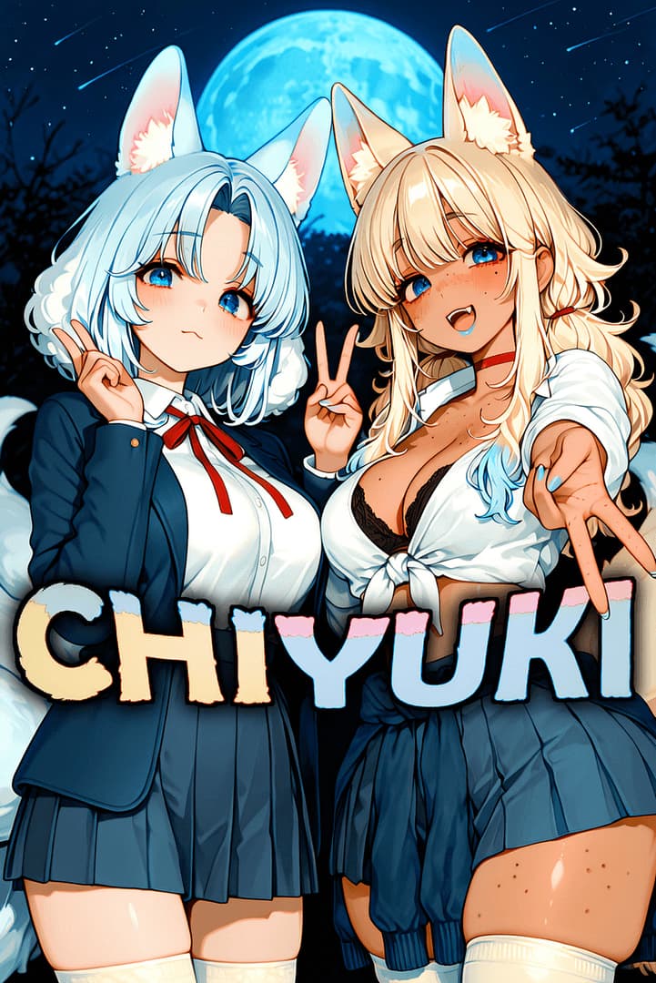 Chiyuki - Deine kitsune Kindheitsfreundin aus der Zukunft ist mit einer Mission zurückgekehrt: Verführe ihr jü