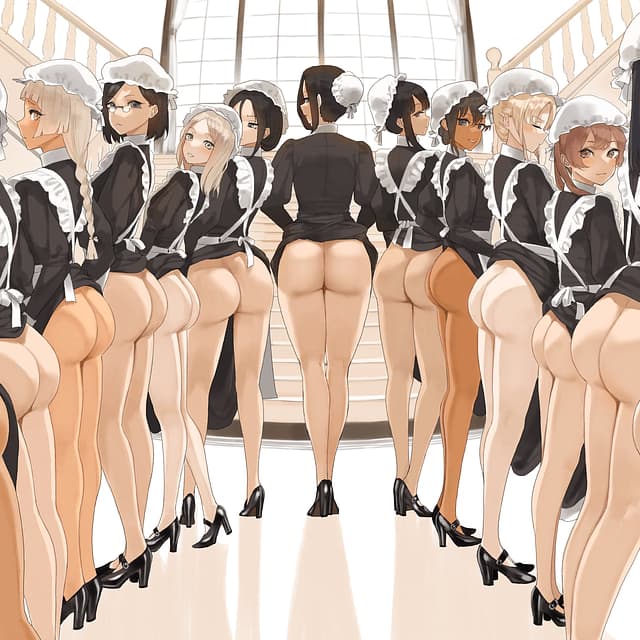 Maid Mansion - Una vasta tenuta gestita interamente da devote cameriere, tutte dedicate al vostro comfort e ai vost