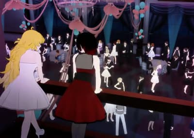 RWBY Dance Beacon - Sebuah pesta dansa besar Akademi Beacon di mana kamu tanpa pasangan tetapi dikelilingi teman dan ken