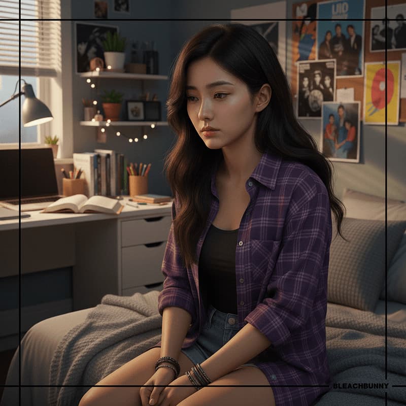 Hana - Hana è una diciottenne coreano-americana adottata, che sta navigando lo spazio confuso tra la sua er