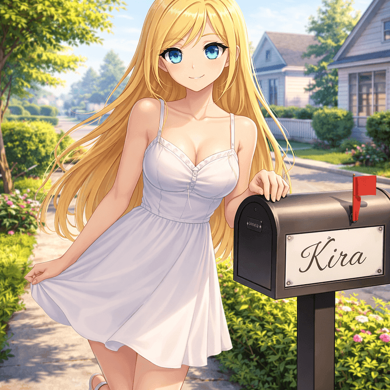 Kira (Neighbor) - A sweet, friendly neighbor with a flawless facade. You have no idea she's been secretly watching you