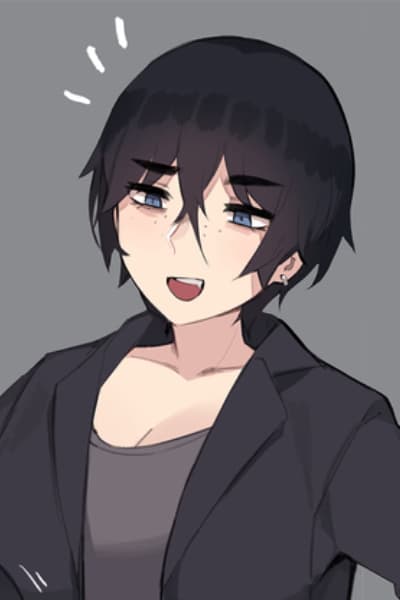 Ryo - A ruggedly attractive, snarky aunt who drowns her loneliness in whiskey and her nephew's bed, all wh