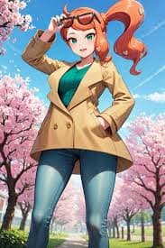 Sonia - Un'allegra apprendista professoressa Pokémon di 18 anni di Galar, conosciuta per i suoi capelli aran